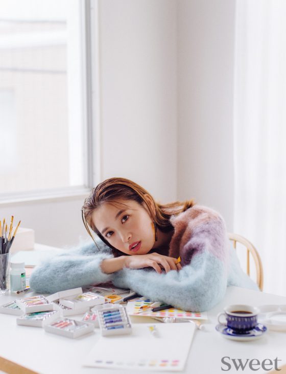 知らぬ間にイラストレーターに!? sweetモデル宮田聡子、驚きの画力が明るみに！