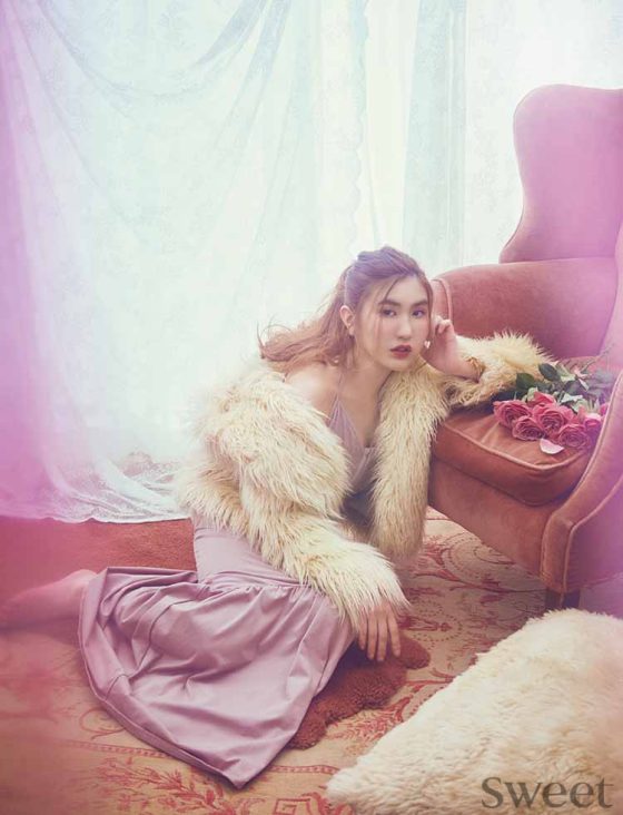 注目芸人・納言の薄幸（すすきみゆき）がハーフ系美女に変身！｜『sweet』初登場