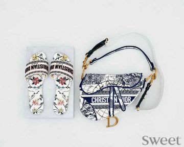 DIORのサドルバッグがさらに可愛く！ 人気ブランドのアップデートを追っかけ