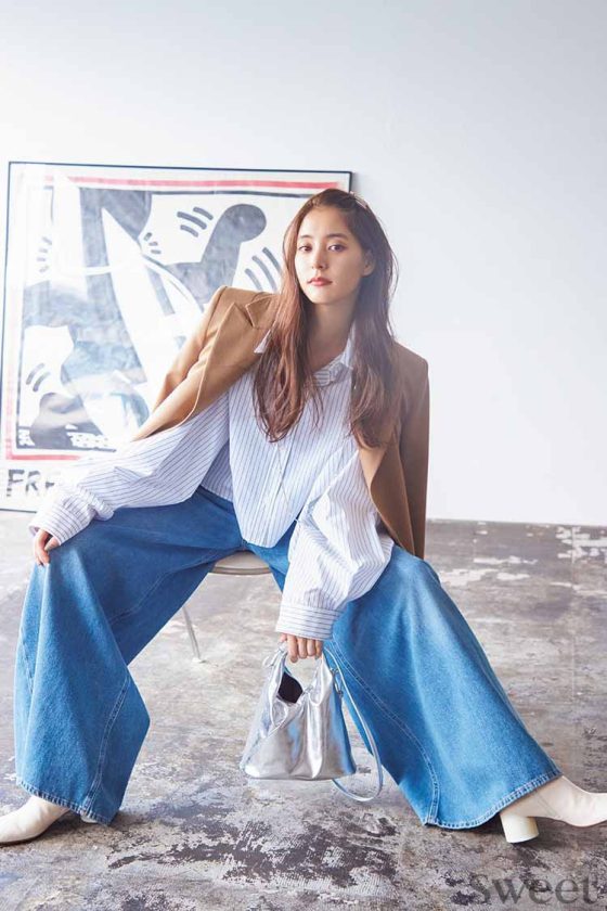 ［新木優子］注目6ブランドの最旬コーデをチェック｜マルジェラ、セルフ・ポートレイトetc.