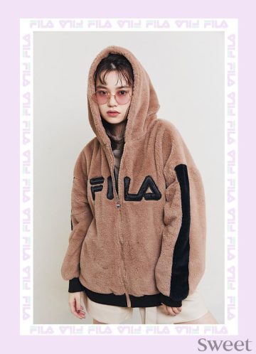 野崎智子がフィラ（FILA）で始める冬支度♡
