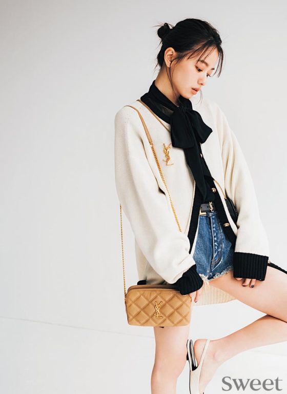 サンローラン新作バッグで軽やかにドラマティックに feat.山本舞香