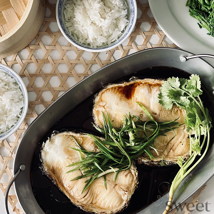 アジアンご飯レシピ（5）　レンジで簡単！ 香港の蒸し魚「清蒸魚（チンジョンユイ）」