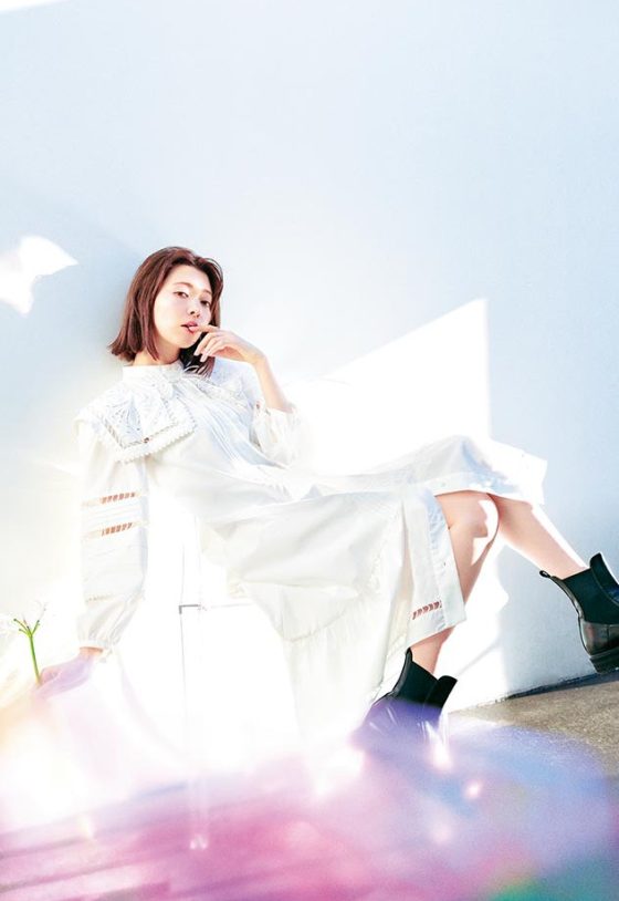 八木アリサが纏うこの春、絶対手に入れたいときめきドレス3選！