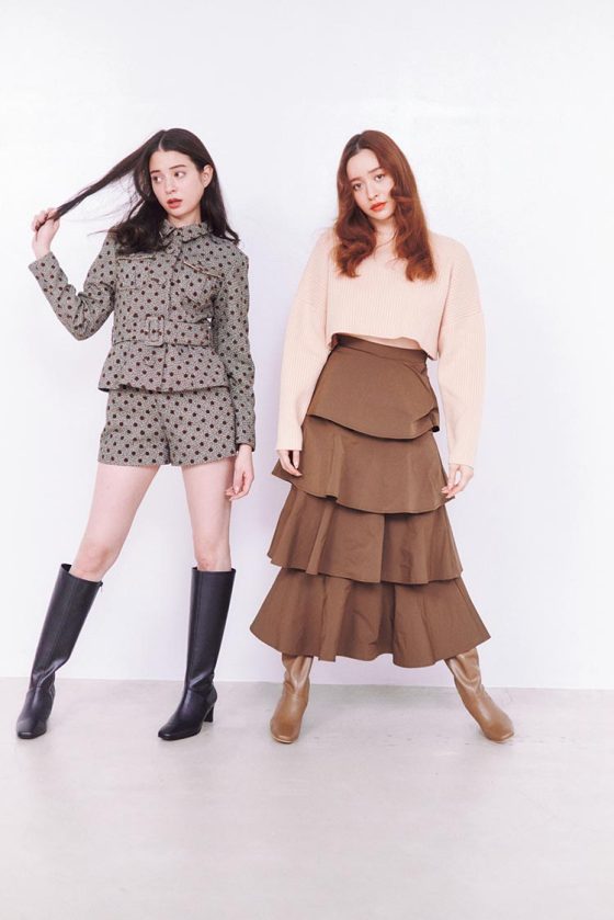 【野崎萌香×瑛茉ジャスミン】Darichの新作アイテムでレトロクラシックに可愛く♡