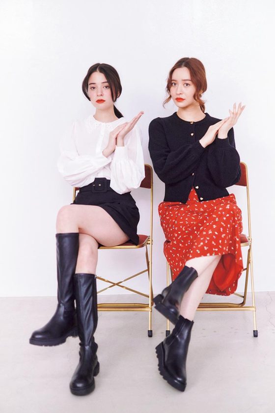 【野崎萌香×瑛茉ジャスミン】トゥービー バ イ アニエスベーのフランス映画のような女優コーデ♡