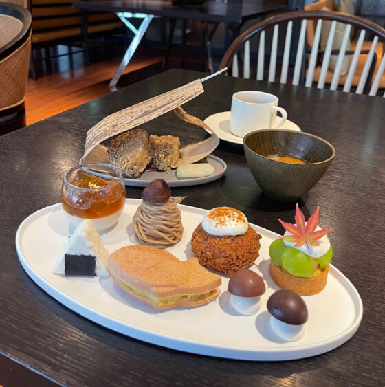 秋の味覚を楽しめる♡ 贅沢アフタヌーンティーへ行ってきた！
