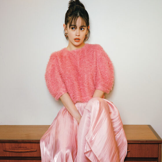 sweetブランド誌上展示会♡ Rirandtureのピンクを纏ってVIVA一人勝ち！