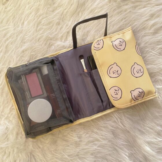 【付録】可愛い！大容量！PEANUTS チャーリー・ブラウンのトラベルコスメポーチをレポート♡