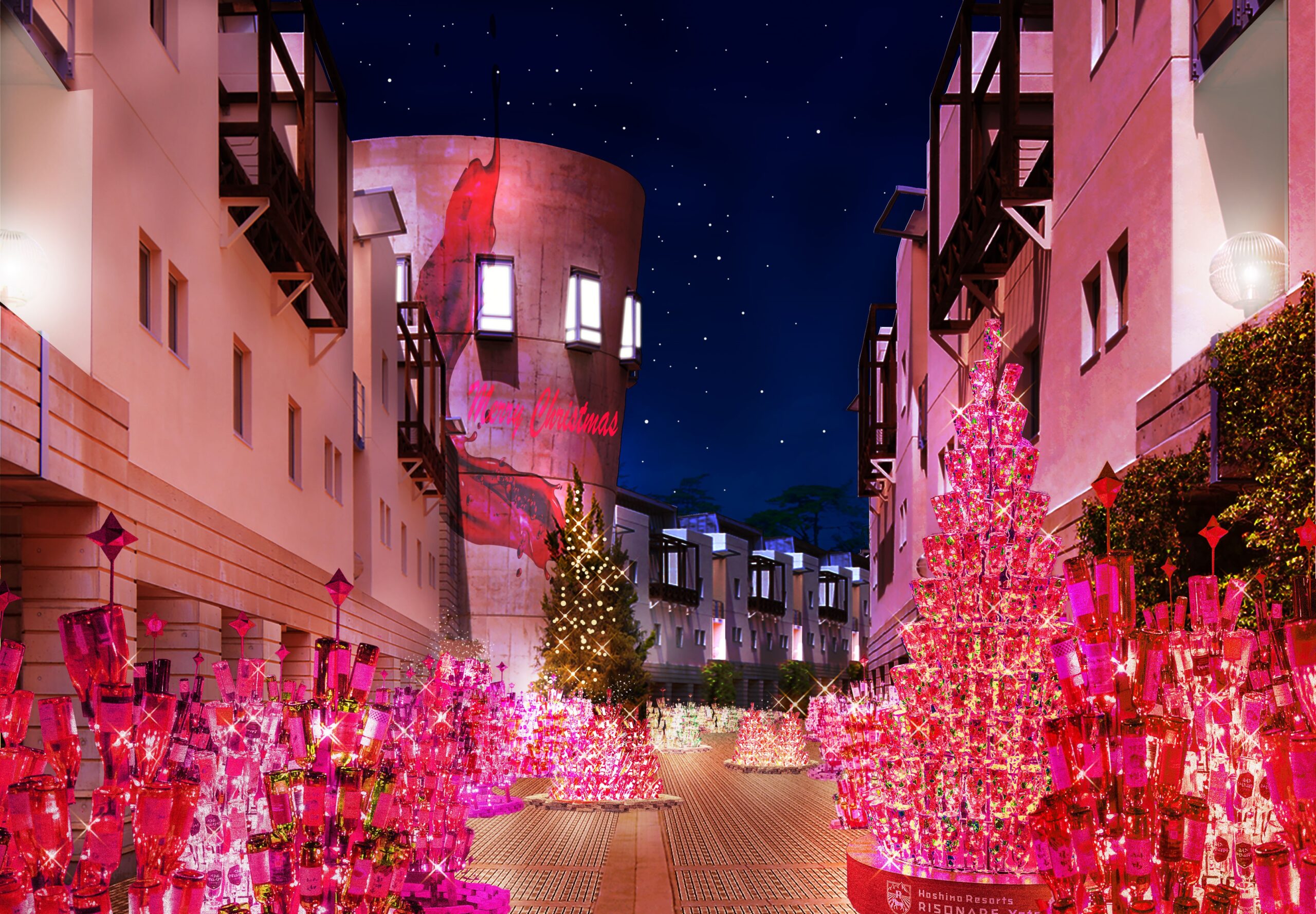 『星野リゾート リゾナーレ八ヶ岳』のクリスマスイベントで過ごすロマンティックな夜はいかが？