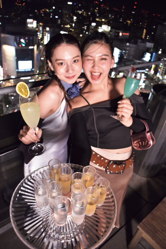 【ナイトクラブ】東京の夜景を制する♡ 夜遊びコーデ