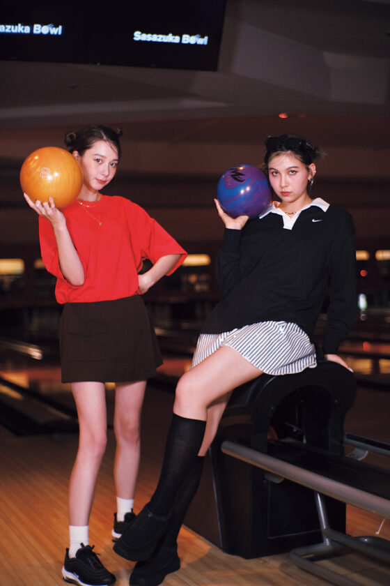 【笹塚ボウル】朝までボーリング勝負♡ 勝利の決め手はおしゃれで動きやすいコーデ！