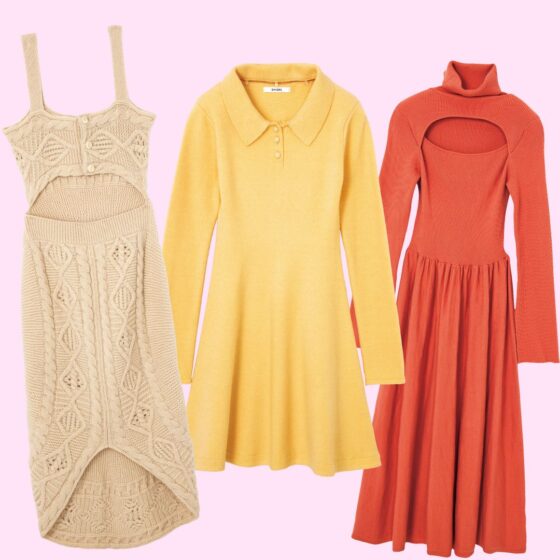 【着まわし力抜群】洒落見え♡ ふわもこ主役ニットドレス