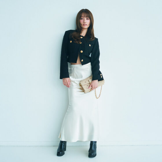 【谷まりあ】コーデが華やかに映える♡ こだわりアイテム公開