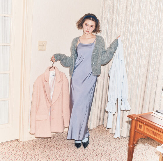 【玉城ティナ】女のコっぽだけじゃない！キャミワンピース着回し