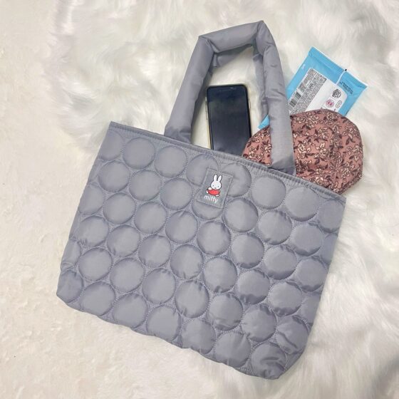 【付録】超軽量でA4サイズもすっぽり♡ ミッフィーのふわふわキルティングトートバッグをレポート