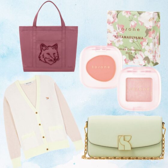 メゾンキツネやケイト・スペードなど……春を感じるアイテムが到着【SWEET SELECTION】