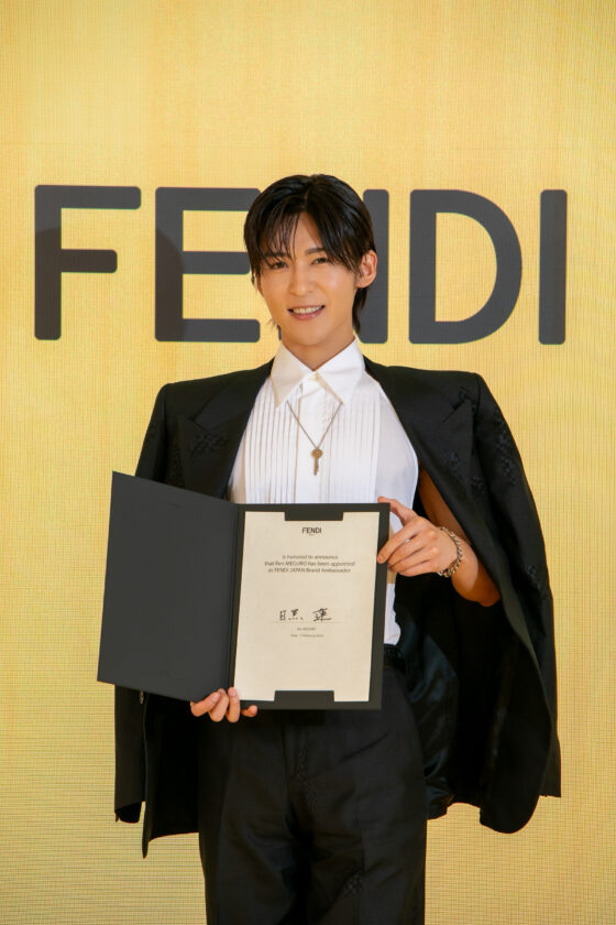 【目黒蓮】FENDI 日本人初の男性アンバサダーに就任「27歳は後悔のないような生き方がしたい」【全文掲載】