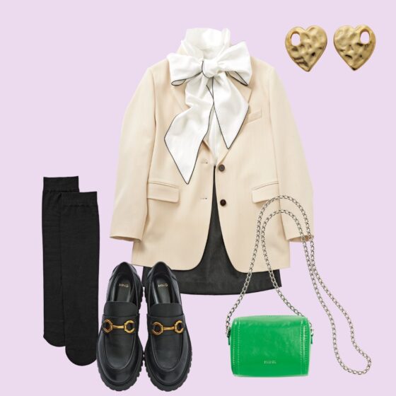 【ミニスカート着回し】ガールズライク全開！春のミニスカコーデ