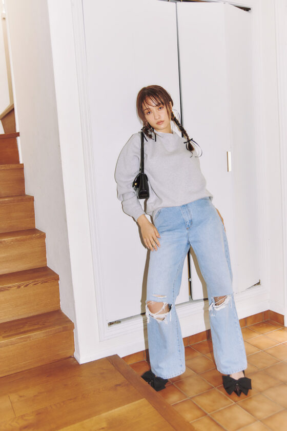 旬コーデに欠かせない！【リボンシューズ】の甘すぎない取り入れ方