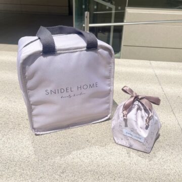 sweet6月号の付録、SNIDEL HOMEの保冷保温機能付きトートバッグとおにぎり巾着