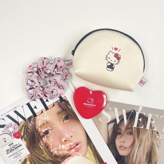 【オトナスウィート付録】可愛い＆実用的♡ ハローキティ×アリソンブラウンの超豪華3点セット
