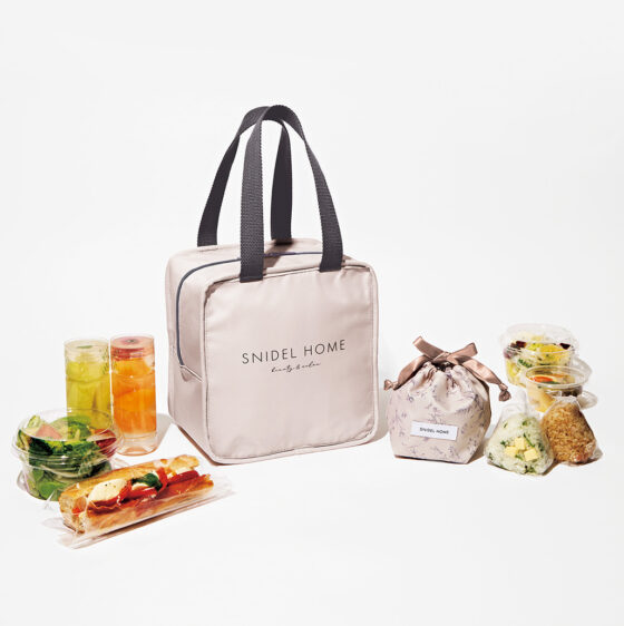 【今月号の付録】SNIDEL HOMEの保冷トートバッグ & 保冷おむすび巾着の2点セット（5/11発売sweet6月号）