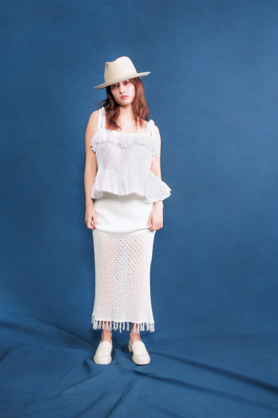 さりげなく肌見せ！大人の「透け感スカート」3選【谷まりあ】