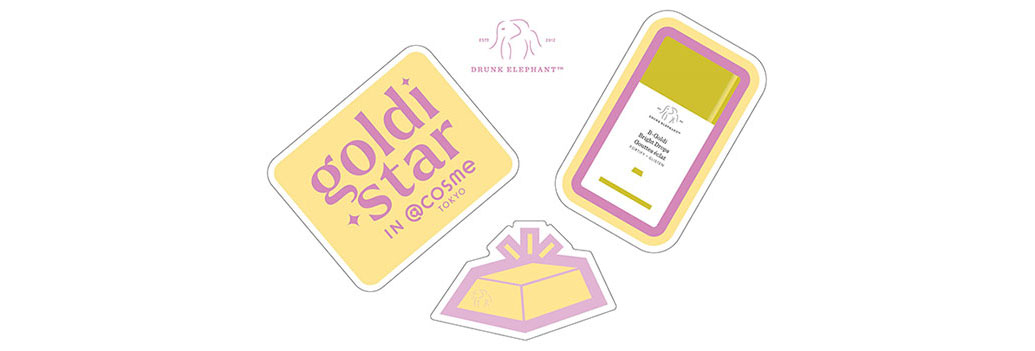 SNSでも話題のカラーセラムが試せる♡ 「ドランク エレファント Goldi Star in @cosme TOKYO」 期間限定オープン！