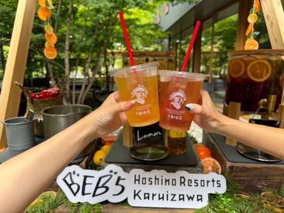 【星野リゾート BEB軽井沢】で午後の紅茶 夏のフルーツアイスティースタンドを体験してみた！