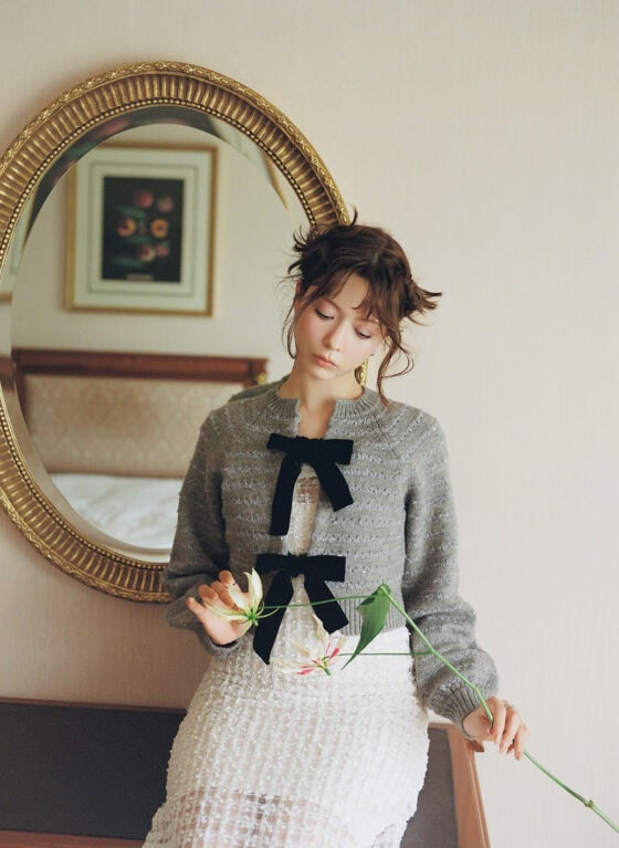 【八木アリサ】秋は絶対コレ来る！大人なリボンアイテム