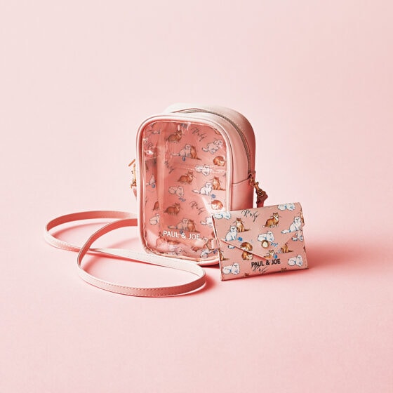 【ポール & ジョー ボーテの付録】中身が見えて便利！ショルダーポシェット＆カードケース（9/12発売 sweet10月号 増刊）