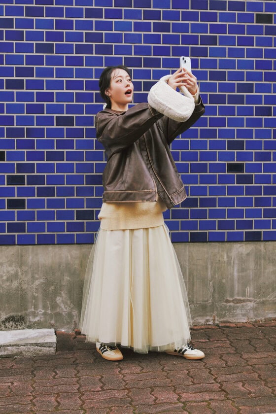 真似したい！可愛さ引き立つ「チュールスカート」で大人の休日おでかけコーデ