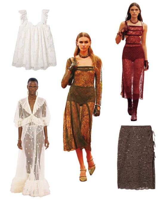 【2025年春夏トレンド】上品な甘いムードは引き算で！ちょっぴり大人なレースコーデ