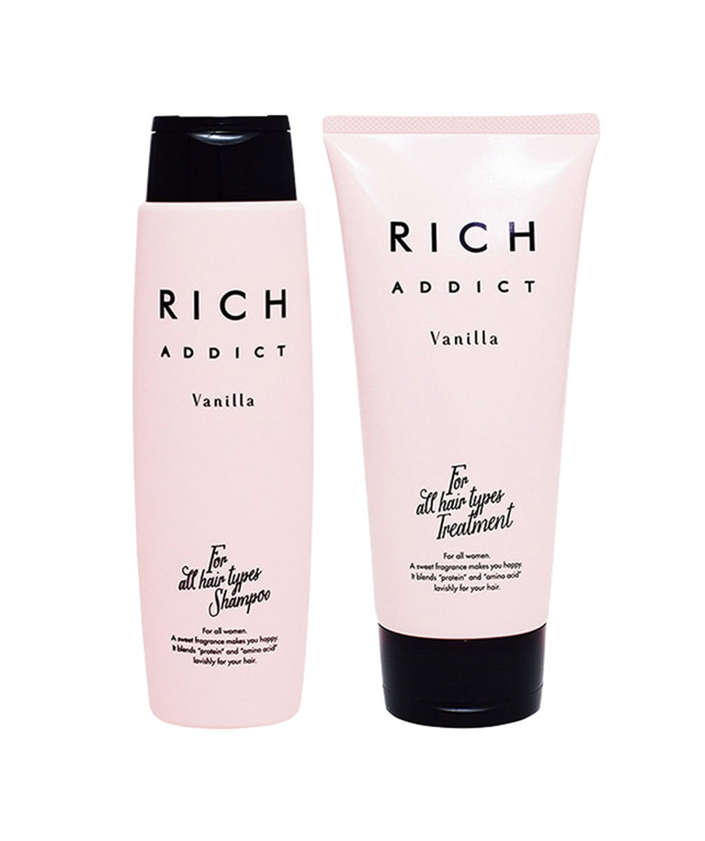 RICH ADDICT シャンプー＆トリートメント ¥5,880※セット価格（COSME DE TOKYO）