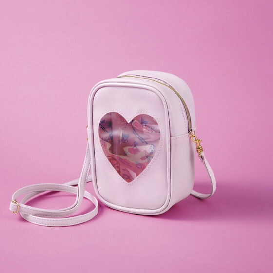 【付録】マイメロディ＆クロミのハート窓が可愛いポーチポシェット（2/12発売 sweet3月号）