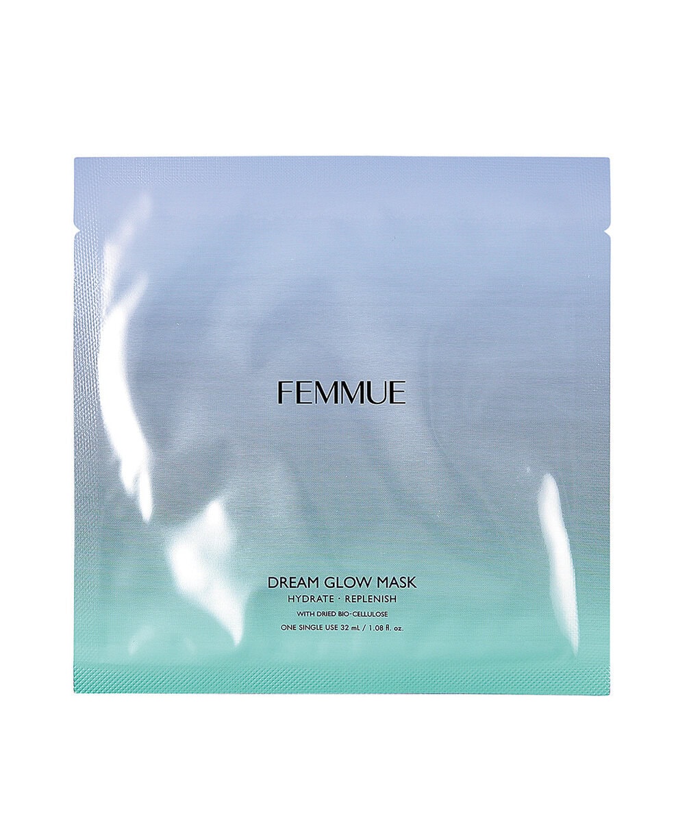 FEMMUE（ファミュ）ドリームグロウマスク HR［保水・保湿］ 32mL×6枚 ¥4,840（アリエルトレーディング）