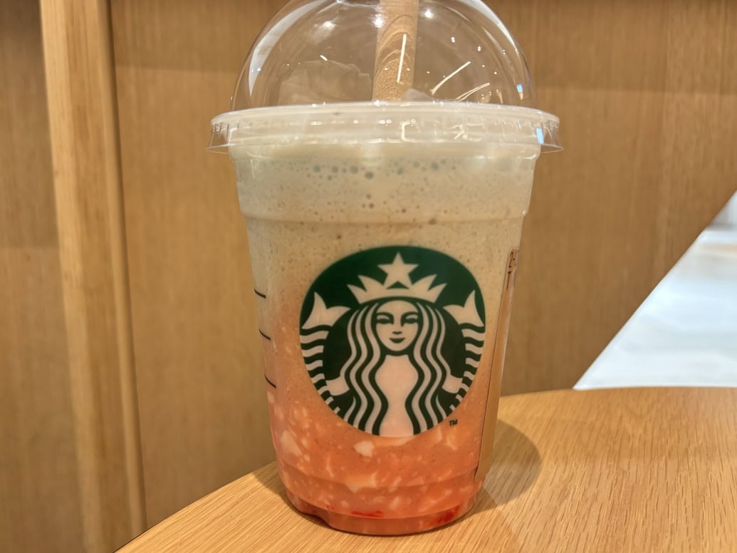 スターバックス　春空 ミルクコーヒー フラペチーノ®