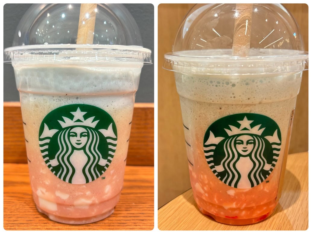 スターバックス　春空 ミルクコーヒー フラペチーノ®