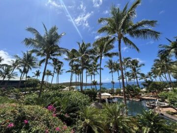 フォーシーズンズ リゾート ラナイの絶景