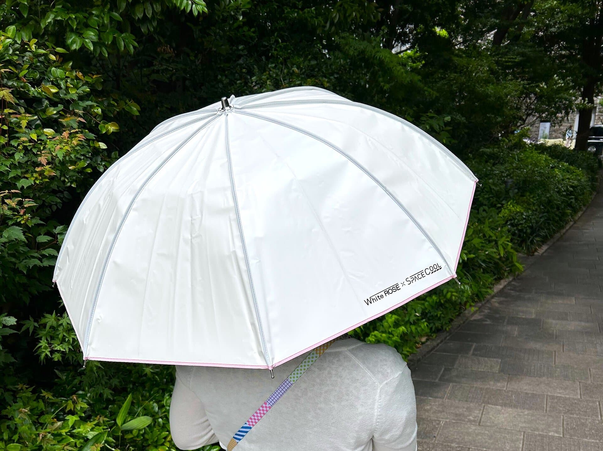SPACECOOL日傘_使用イメージ