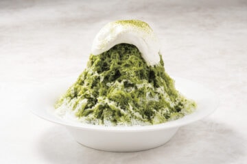 デニーズの抹茶かき氷