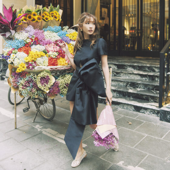 【ベトナム・ハノイ】旅する紗栄子♡ 大人のロマンティックを纏う