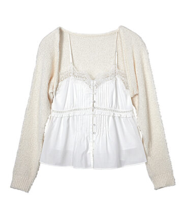 ボレロ×キャミセット