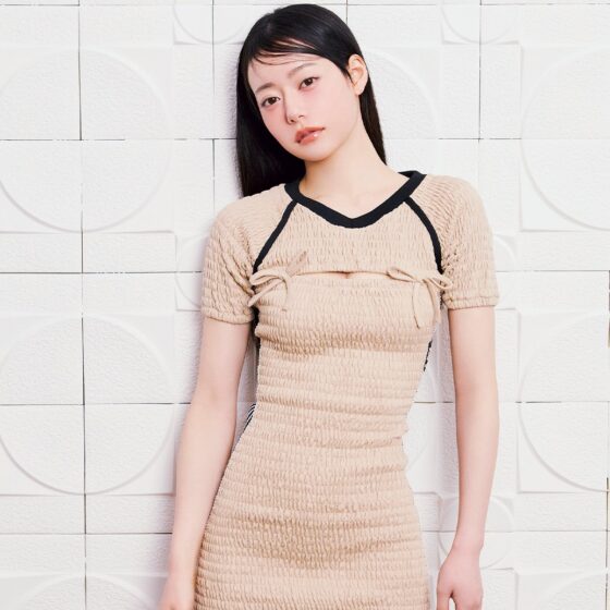 色っぽい肌見せが魅惑的♡「ダーリッチ」のミニワンピ