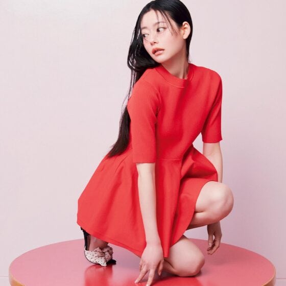 【NATURAL BEAUTY BASIC】主役級の赤チュニックにひと目惚れ♡ 大人可愛い夏コーデ！