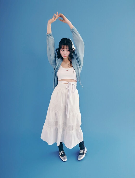 アクティブに動けてカワイイ♡ 夏のお出かけにぴったりな“スポーティミックス”コーデ