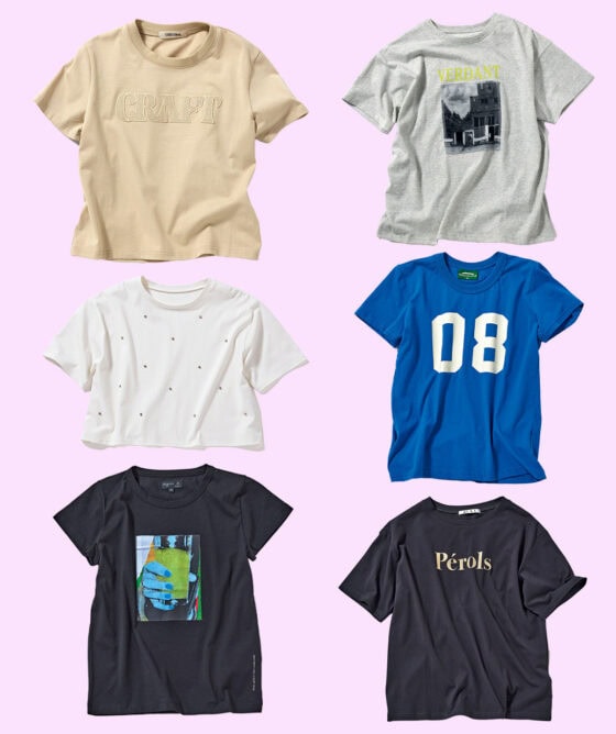 【映えTシャツ特集】フォト・アート・ロゴ…おしゃれが叶う1枚を厳選♡