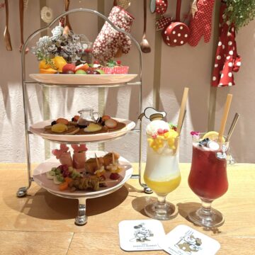 Disney HARVEST MARKET By CAFECOMPANY　HARVEST アフタヌーンティーセット ～Mickey & Friends Style～（ドリンク付）
