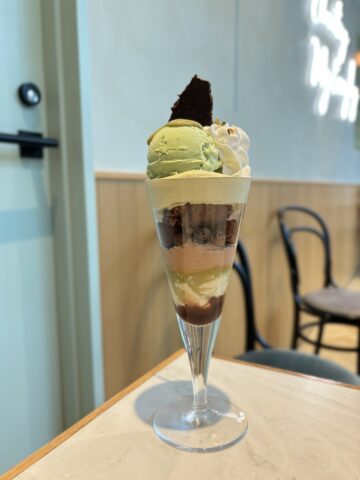 ドバイチョコレート パフェ